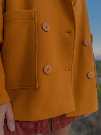 Double-breasted coat-jacket Amber (Copy)